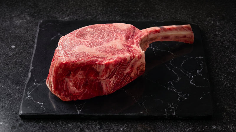 Reverse-Seared Wagyu Tomahawk